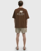 Goodies Sportive CHOCOLATE PEGASUS Brown Mens Shortsleefe
