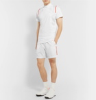 Adidas Sport - Stella McCartney Free-Lift Slim-Fit Stretch-Jersey Tennis T-Shirt - White