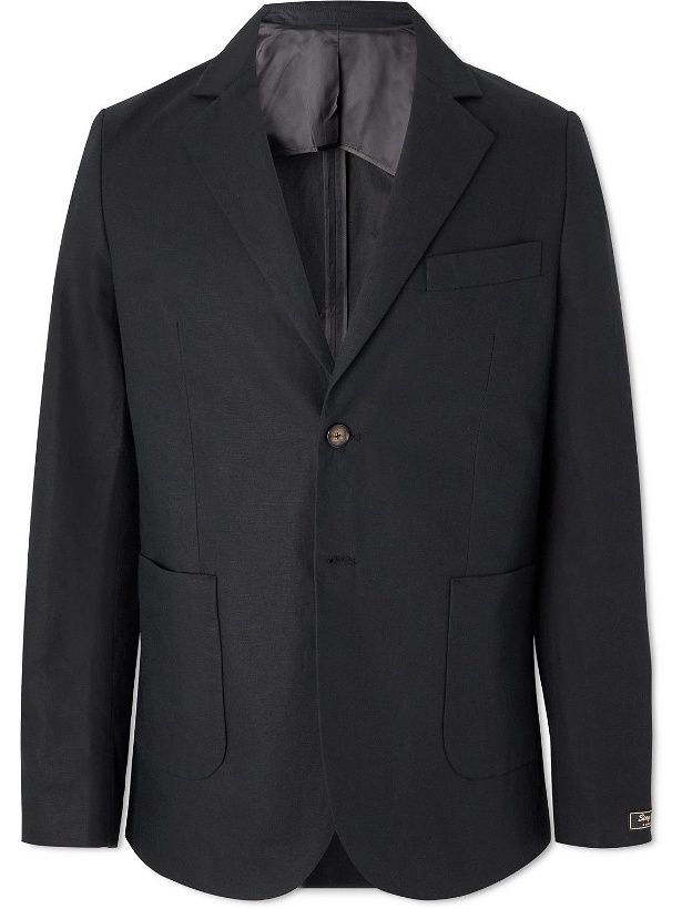 Photo: A Kind Of Guise - Cotton and Linen-Blend Blazer - Black