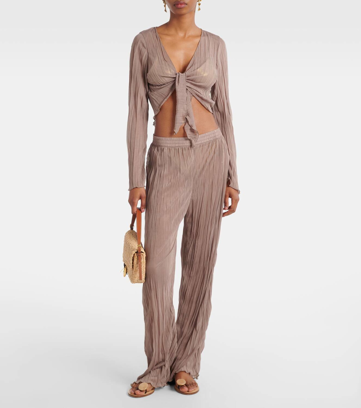 Jade Swim Amaya wide-leg pants