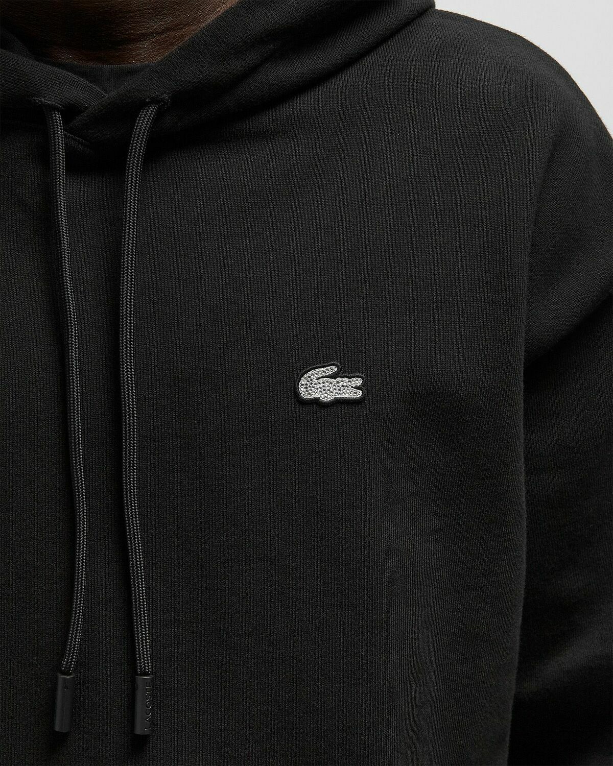 Lacoste SWEATSHIRT Black Mens Hoody