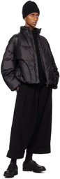 A. A. Spectrum Black Boules Down Jacket