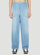 Gucci - Denim Pants in Blue