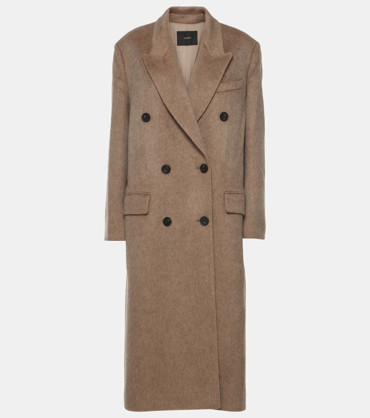 m*n様 sunsea Joseph Rigid Wool Coat ベージュコ JOSEPH Merton belted paneled double-breasted wool and silk-blend