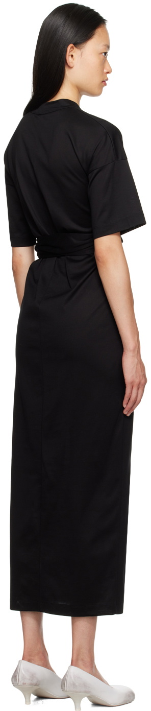 Mame Kurogouchi Black Suvin Midi Dress