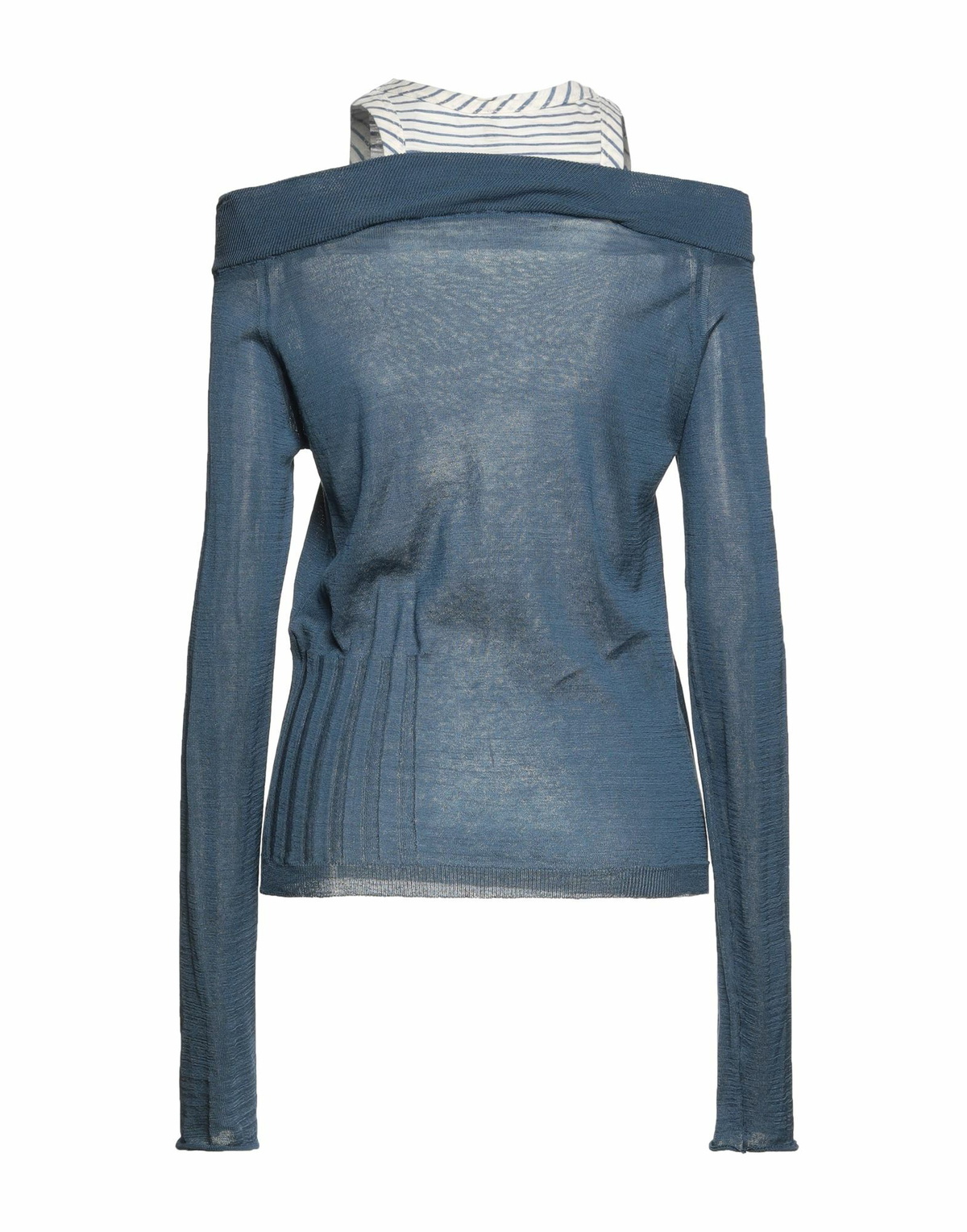 Manila Grace Womens Sweater in Blue
