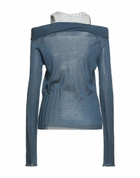 Manila Grace Womens Sweater in Blue