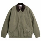 Le Père Men's Blouson Jacket in Olive