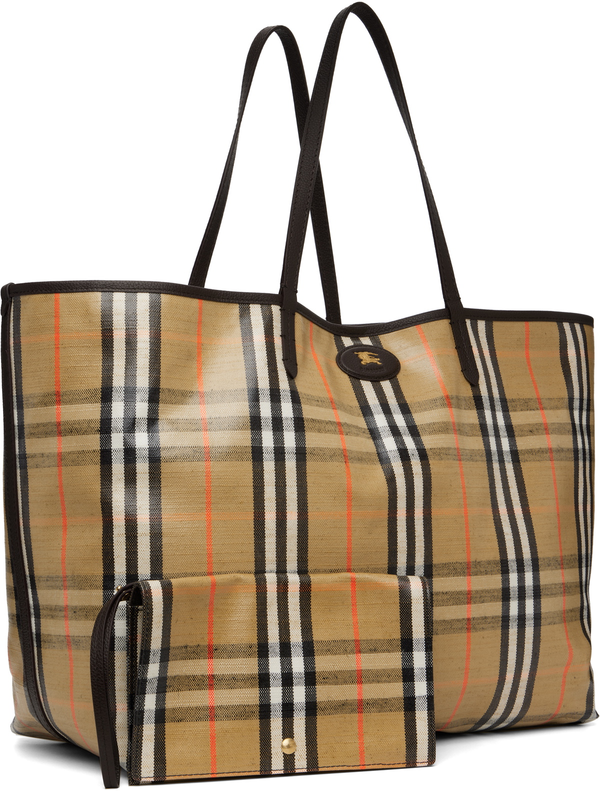 Burberry Beige Large Highlands Tote