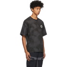 Colmar by White Mountaineering Black and Grey Printed T-Shirt