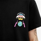 Members of the Rage Men's UFO Distressed T-Shirt in Black