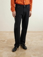 SAINT LAURENT - Straight-Leg Jeans - Black