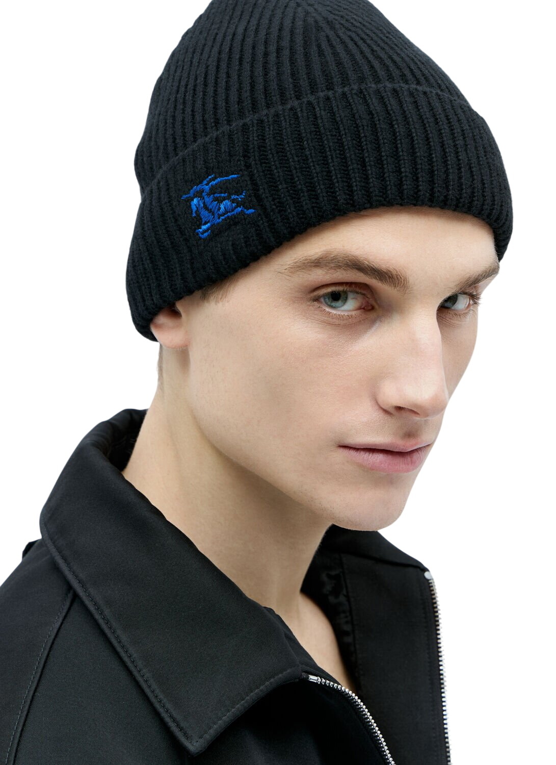Burberry Black and White Logo Headband Burberry