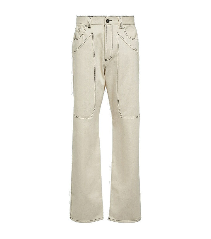 Photo: Winnie New York Paneled straight cotton pants