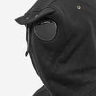 C.P. Company Men's Goggle Zip Hoody in Black