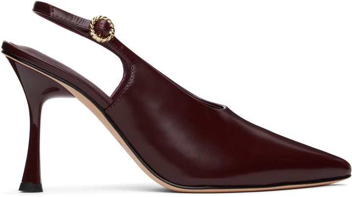 Photo: Studio Amelia Burgundy Halo 90 Heels