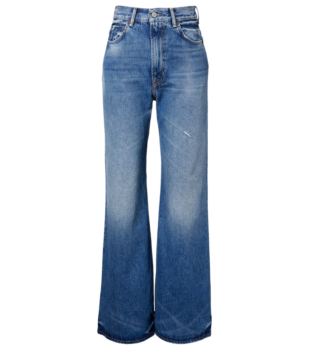 Acne Studios SSENSE XX Blue Painter Jeans Acne Studios