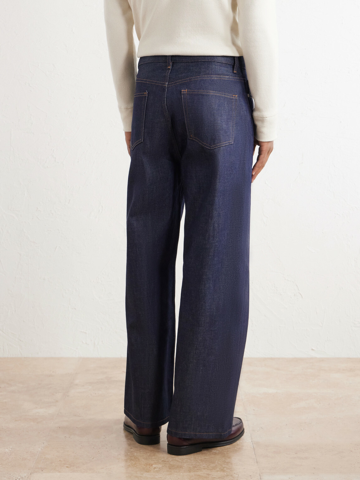 A.P.C. - Dude Wide-Leg Jeans - Blue