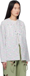 J.Kim White Petal Jacket