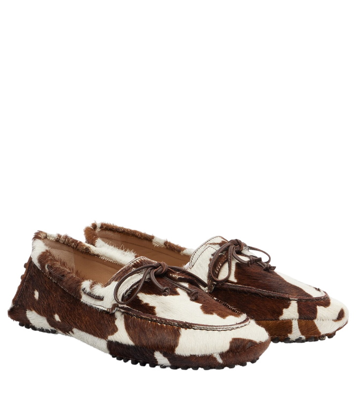 Photo: Le Monde Béryl Printed calf hair driving shoes