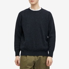 Jamieson's of Shetland Men's Crew Knit in Cosmos