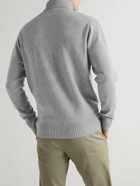Peter Millar - Merino Wool and Cashmere-Blend Rollneck Sweater - Gray