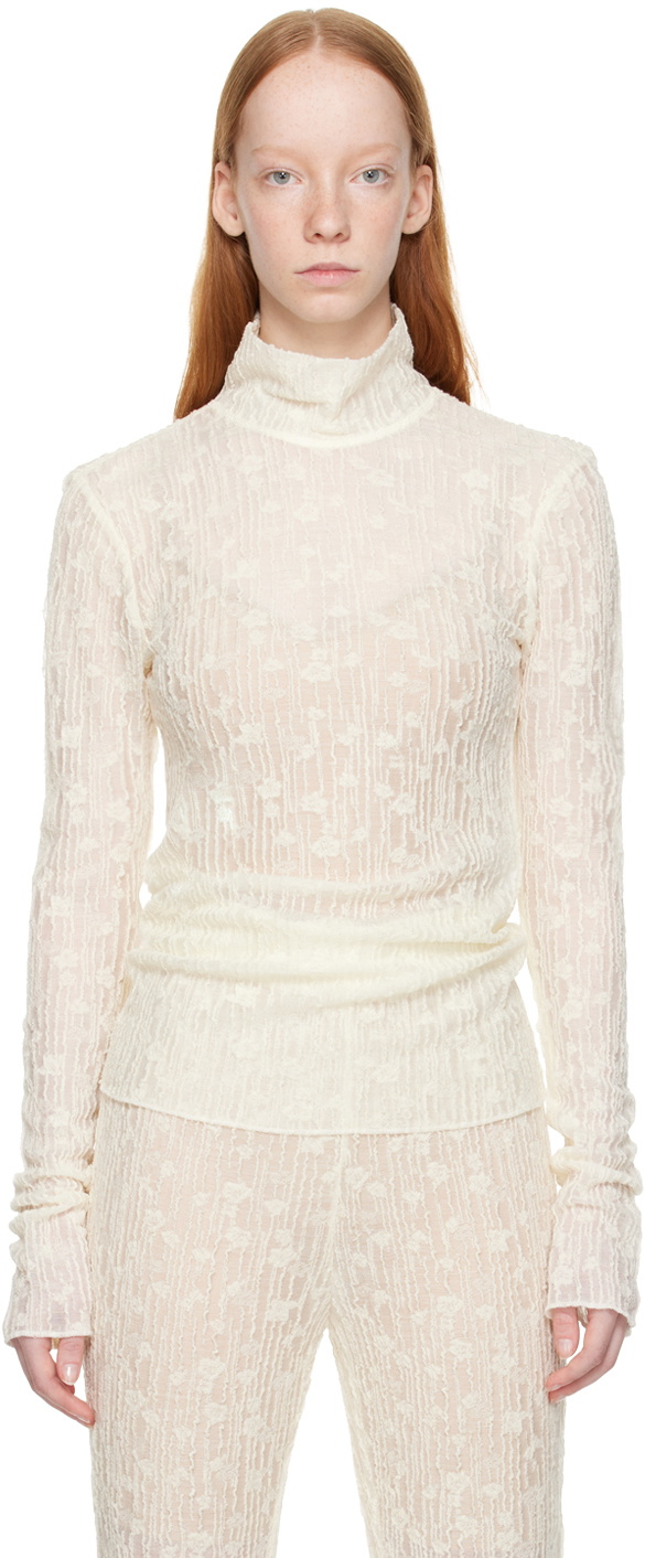 Holzweiler Off-White Sara Turtleneck Holzweiler