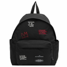 Eastpak x Basquiat Day Pak'r Backpack - Quotes in Black 