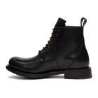 Rick Owens Black Cop Boots