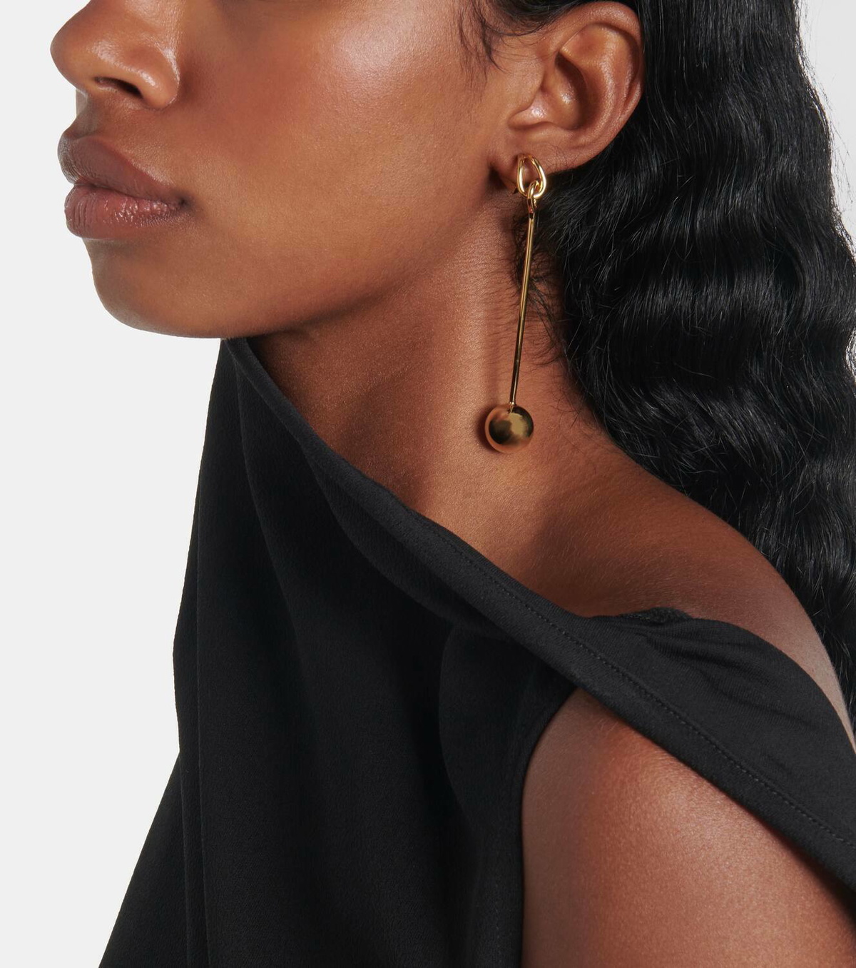 Jacquemus Les Boucles Nodo drop earrings Jacquemus