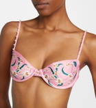 Agua by Agua Bendita Magdalena floral bikini top