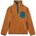 KAVU Men's Teannaway Snap Fleece in Jute