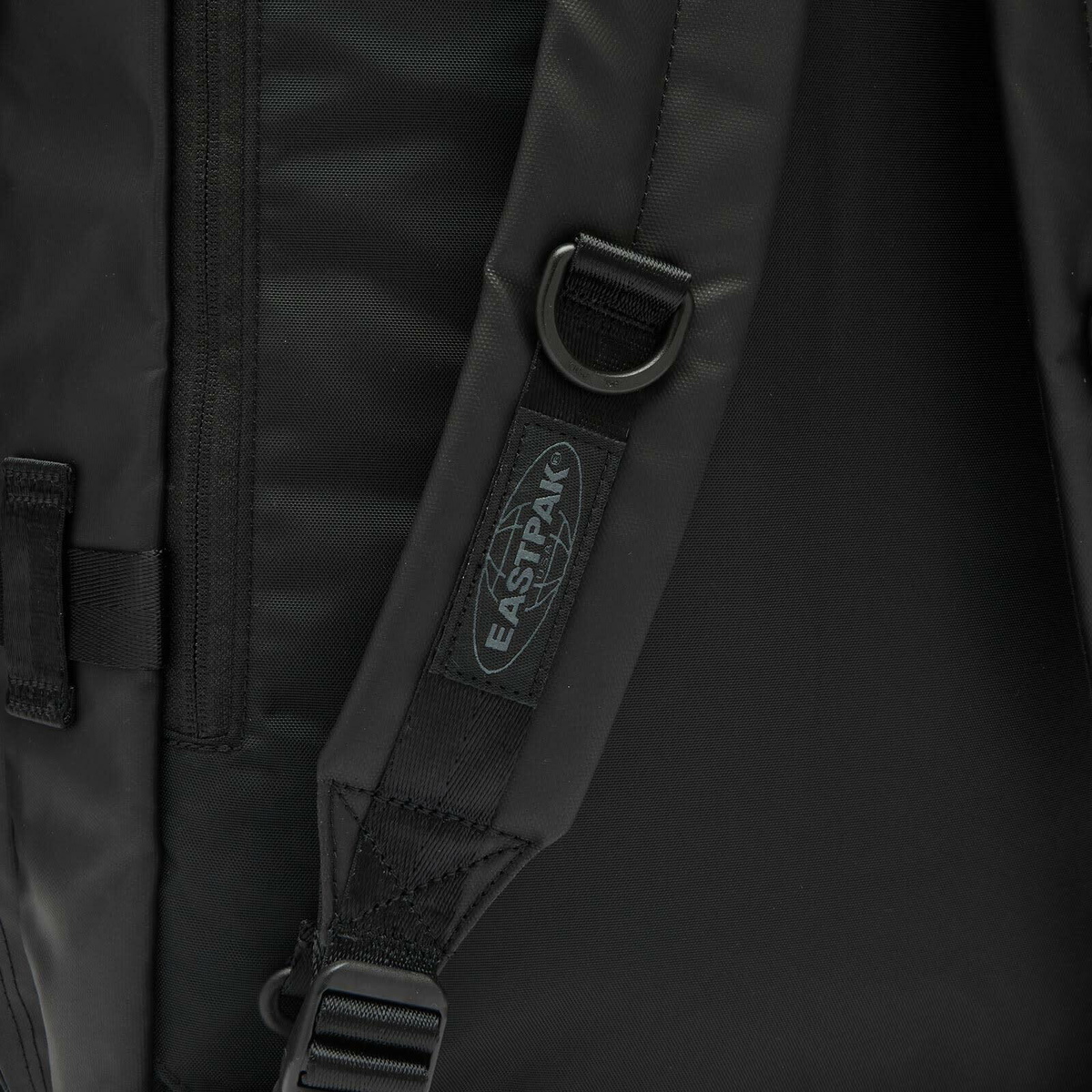 Eastpak Travelpack Backpack in Tarp Black Reflect 