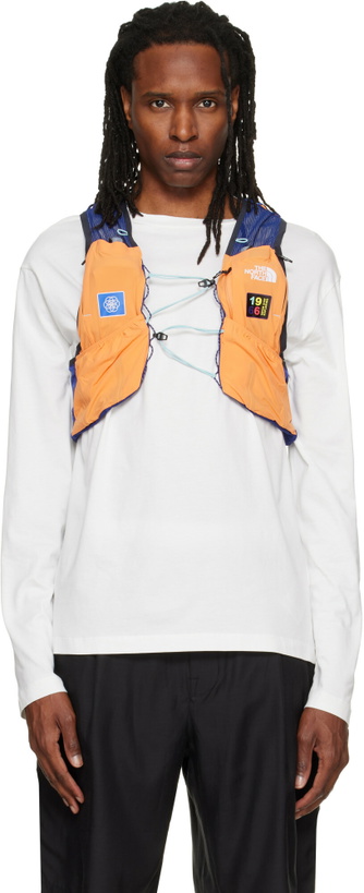 Photo: The North Face Blue & Orange Summit Series Run 10 Vest