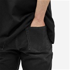 Balenciaga Men's Runway Slim Jeans in Black