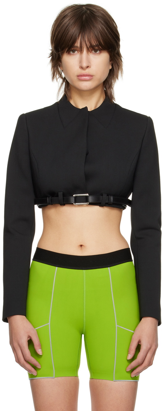 Coperni Black Trompe-L'oeil Blazer