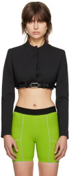 Coperni Black Trompe-L'oeil Blazer
