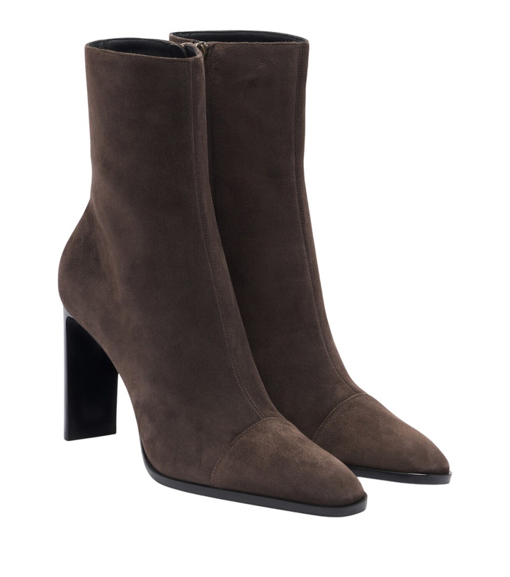 Photo: Saint Laurent Venetia suede ankle boots