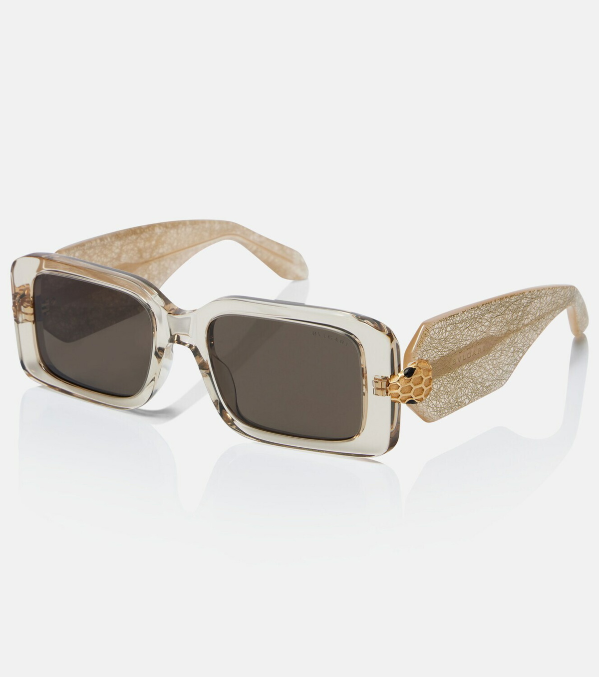 Bvlgari Serpenti Forever rectangular sunglasses