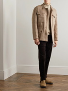 Richard James - Herringbone Alpaca Field Jacket - Neutrals