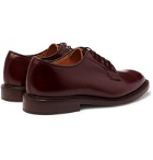 Tricker's - Robert Polished-Leather Derby Shoes - Burgundy