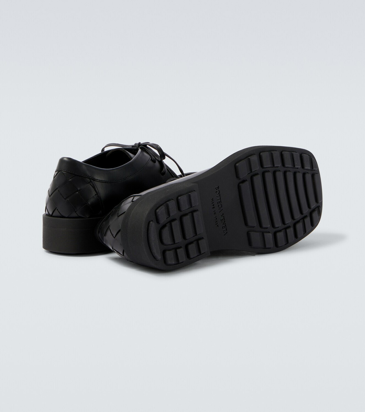 Bottega Veneta Ben Intrecciato leather Derby shoes