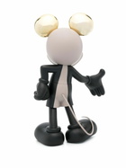 LEBLON DELIENNE Black 30cm Welcome Mickey Collectable