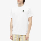 Foret Men's Spear T-Shirt in White/Dark Green