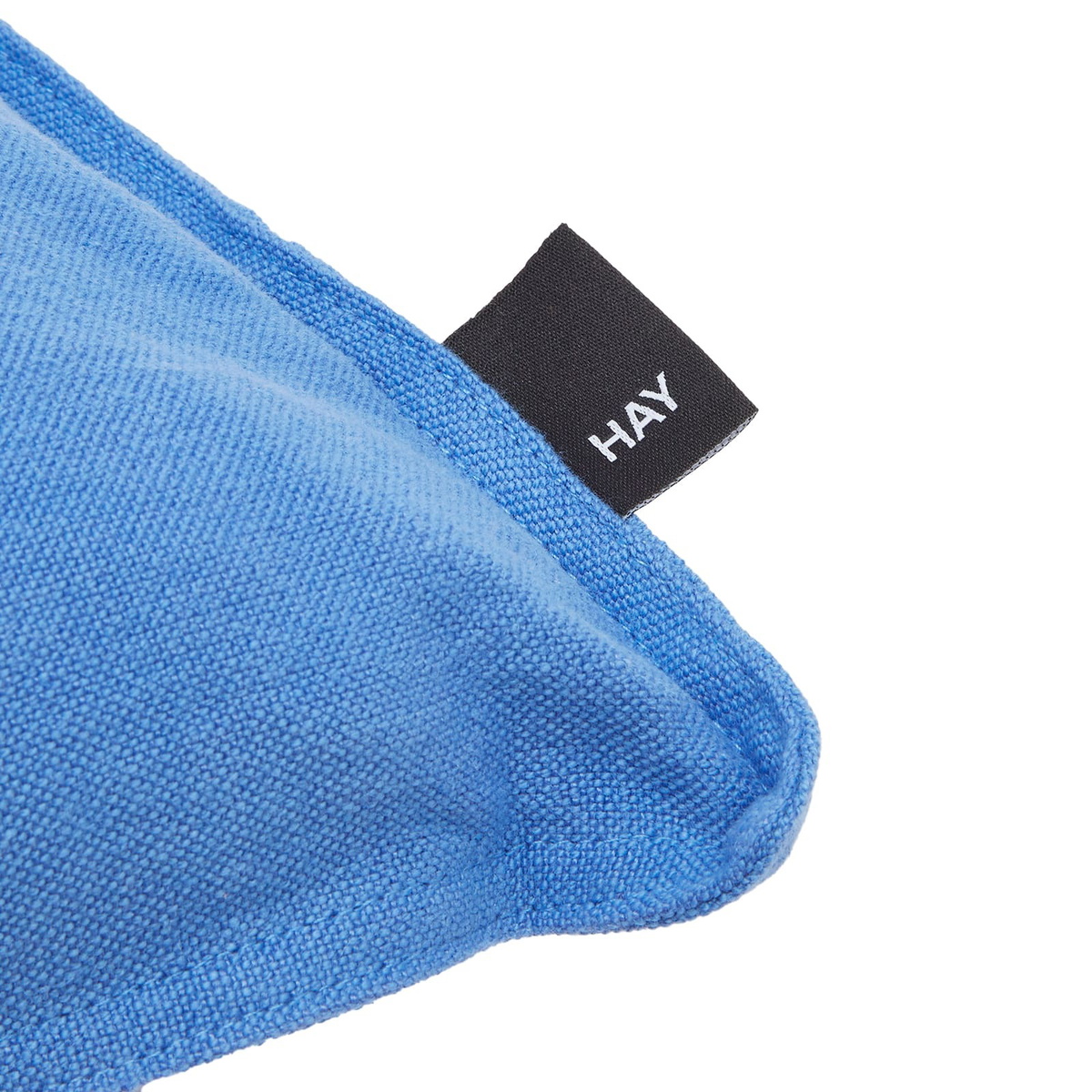 HAY Linen Cushion - 50x50cm in Sky Blue 
