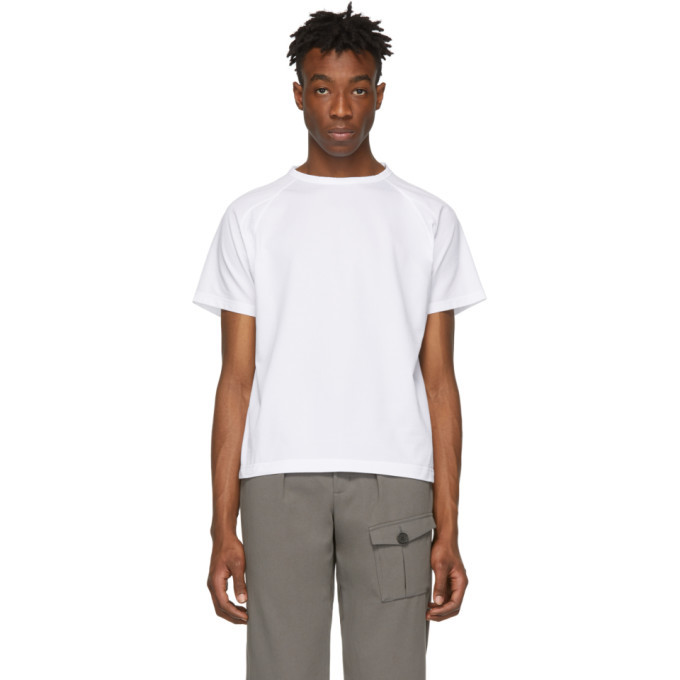 Mackintosh 0003 White 0004 Gusset T-Shirt Mackintosh
