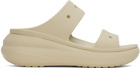 Crocs Beige Crush Sandals