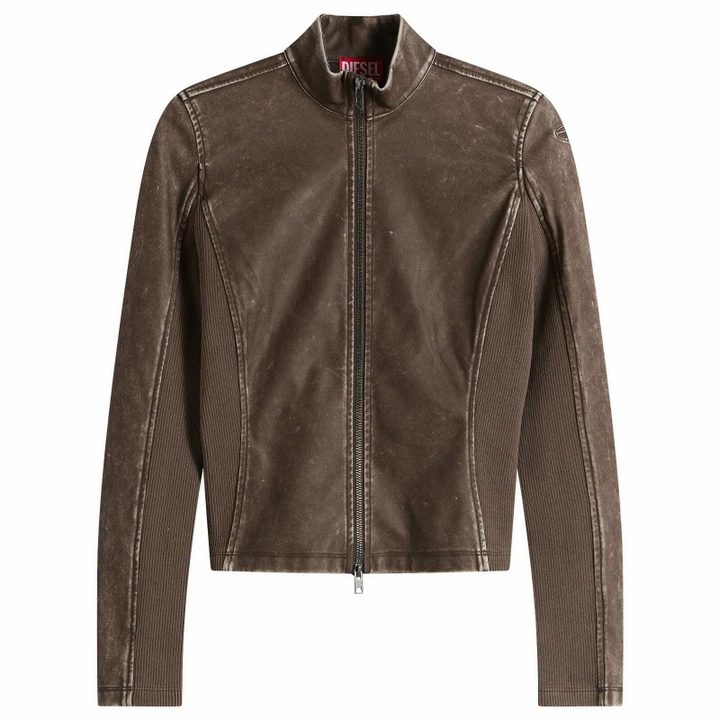 Photo: Diesel Women's T-Hunder Long Sleeve Top in Brown
