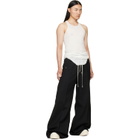 Rick Owens Off-White Tower Basic Rib Tank Top