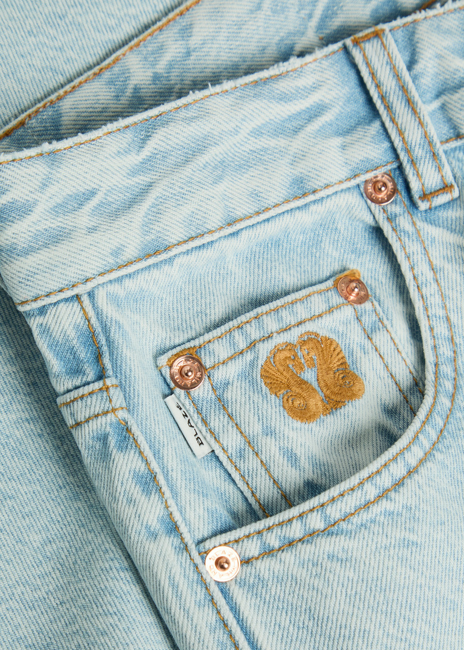 Blaze Milano Maline Flared-leg Jeans Light Blue